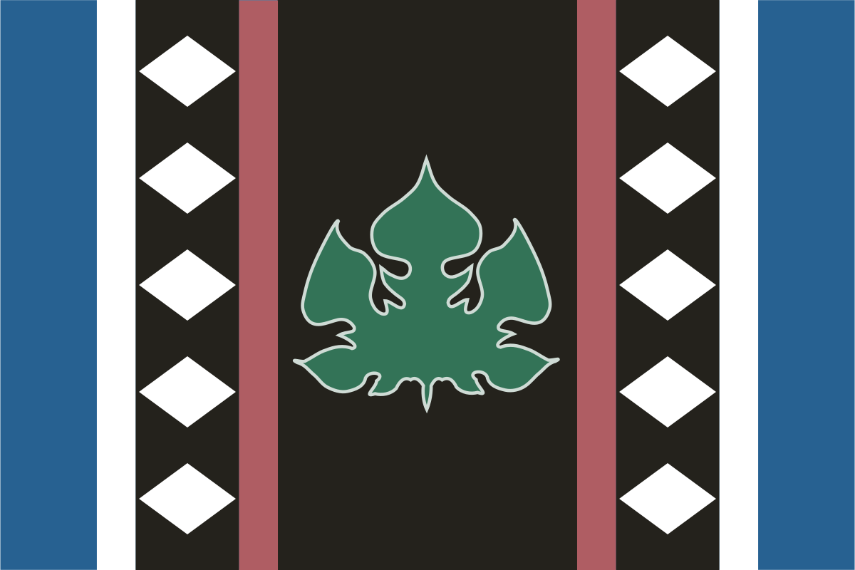 鹿仔樹葉kap長尾山娘尾羽紋