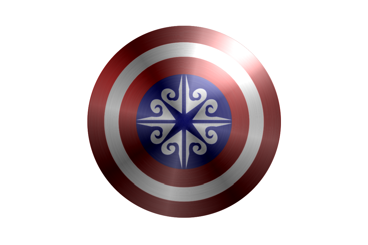 附加台灣隊長盾﻿