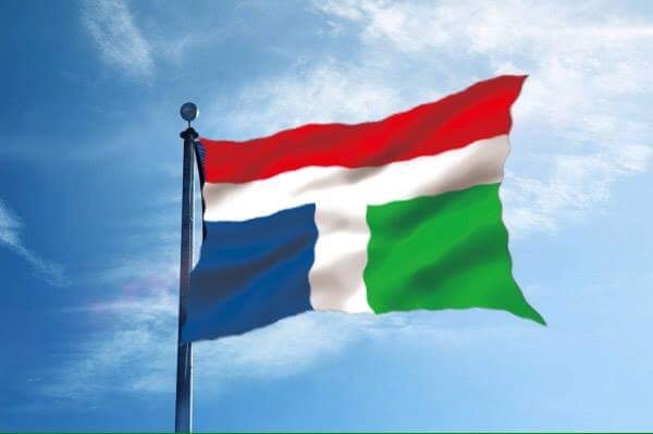 紅是熱情，白是和平，藍是海洋，綠是山嶺_